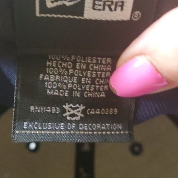 New Era NFL Superbowl Patroits Embellished & Embroidered Sz 7 3/8 Fitted Cap - Picture 10 of 13